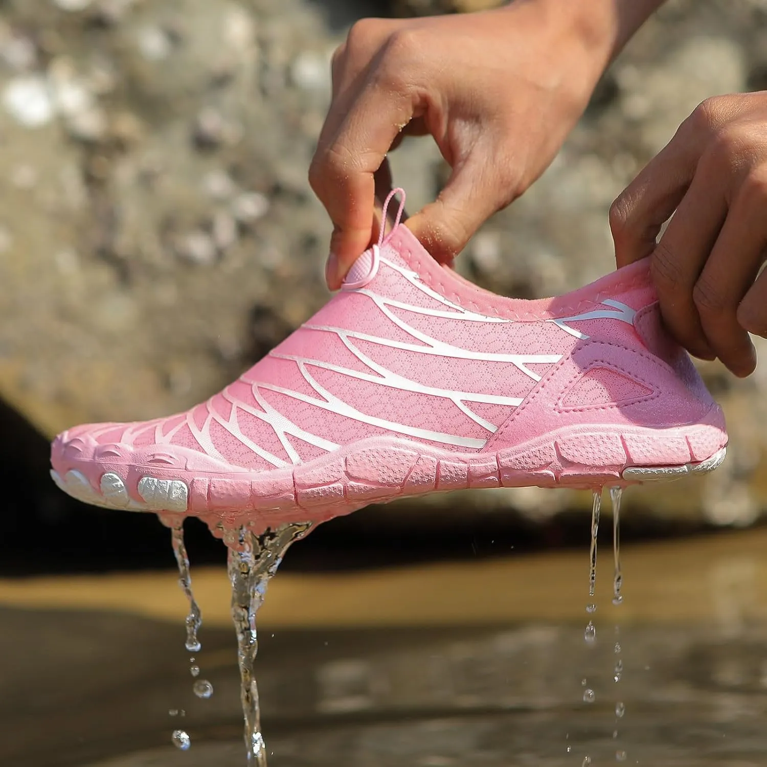 2024 Orthopedic Shoes for Women Woven Slip on Go Walking Shoes Arch Support Breathable Casual Shoes Lightweight