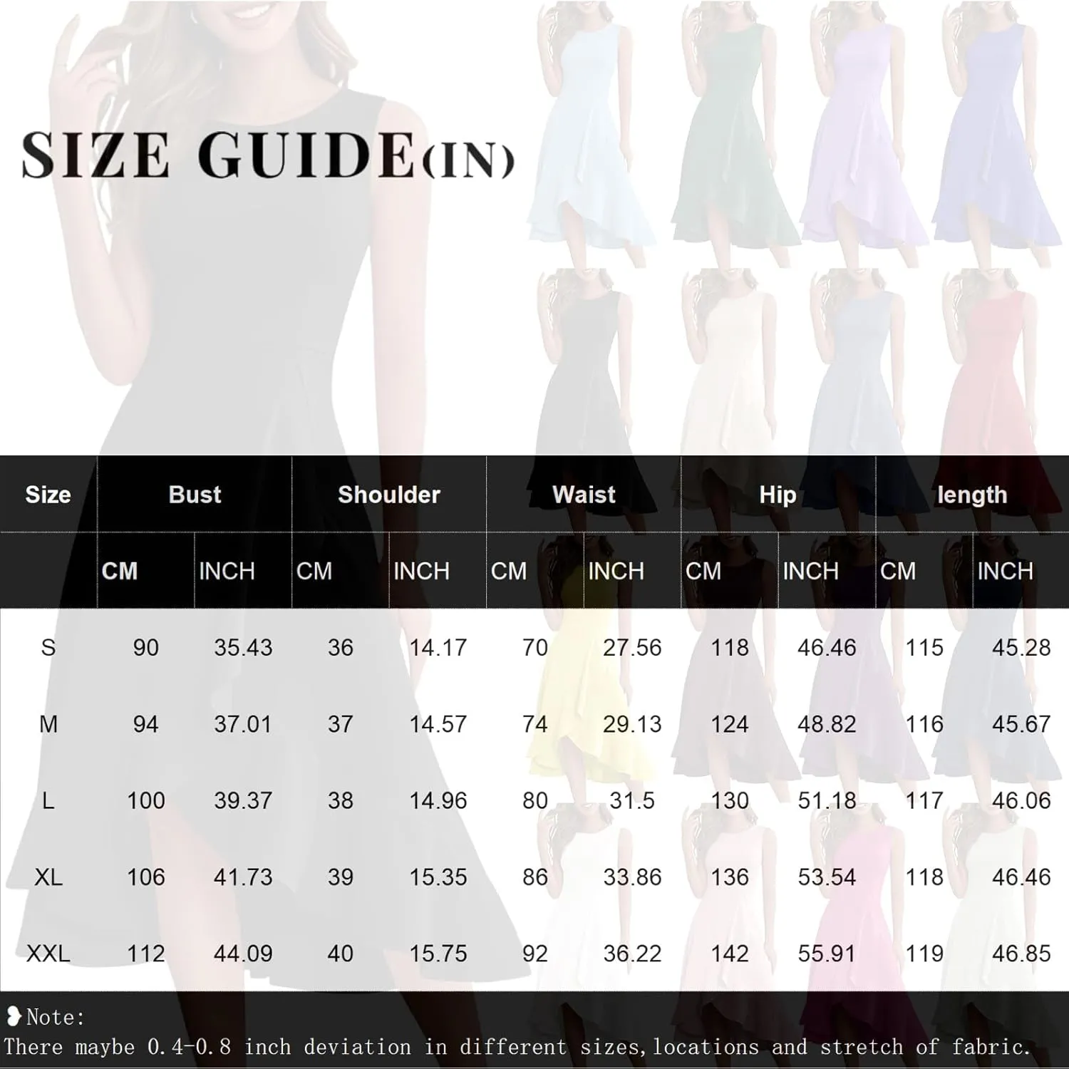 4th of July Dress for Women Sleeveless American Flag Patriotic Elastic High Waist Sundress