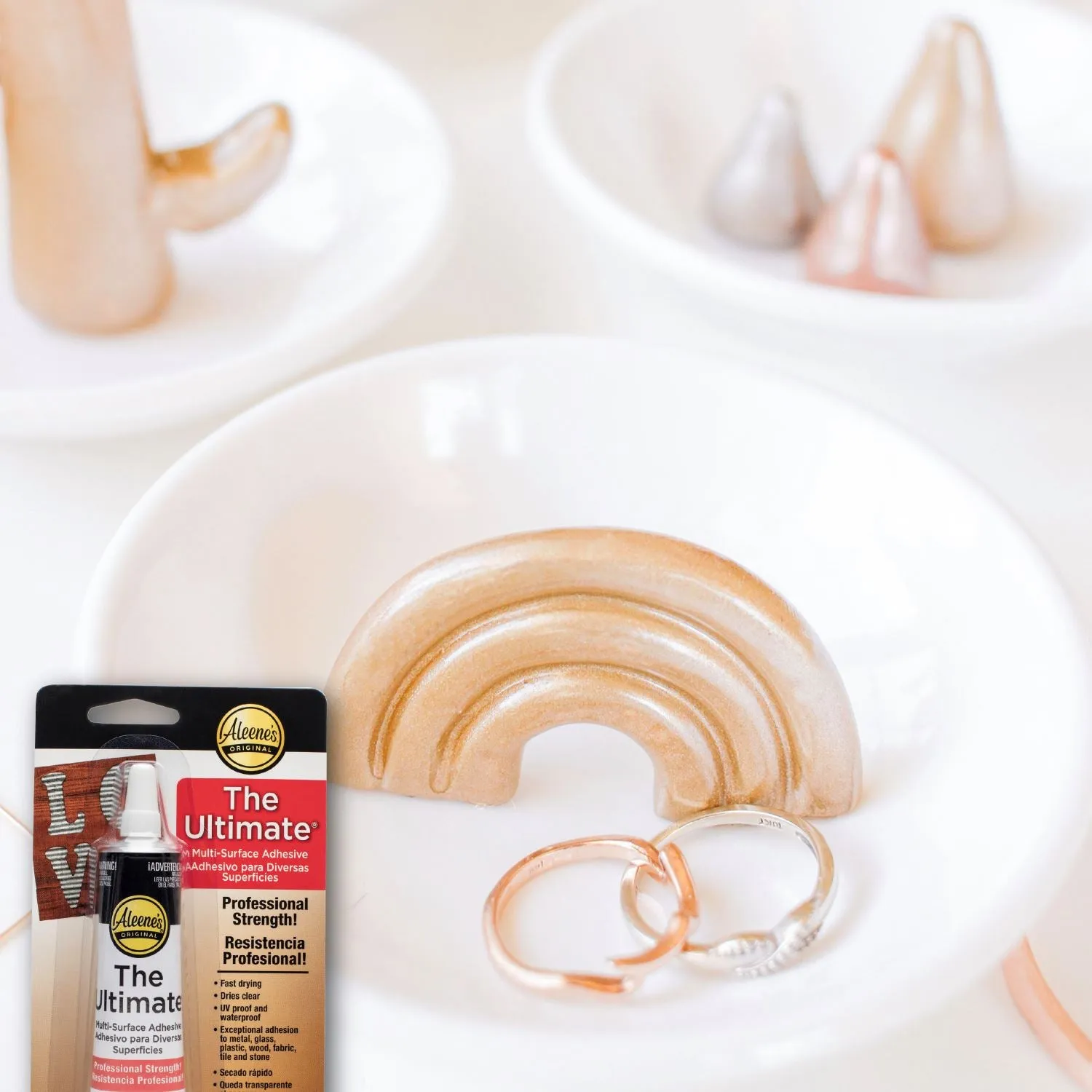 Aleene’s The Ultimate Multi-Surface Adhesive 1.5 fl. oz. 3 Pack