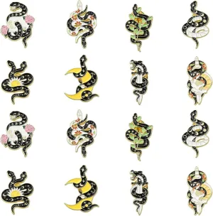 Bee Rectangle Biology Theme Fruit Vegetable Snake Ice Cream Brooches Insect Dessert Strawberry Lapel Pins for DIY Jewelry Craft Clothes Decor