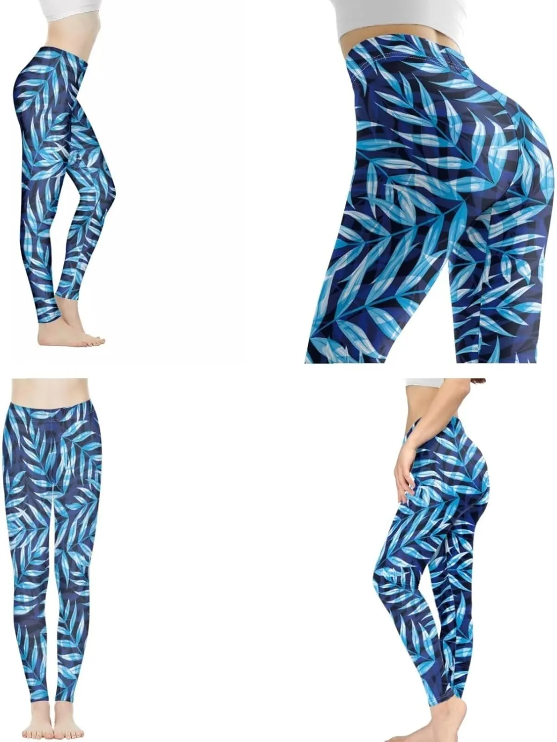 Biyejit Women's Yoga Pants High Waisted Leggings for Ladies Workout Leggings for Woman