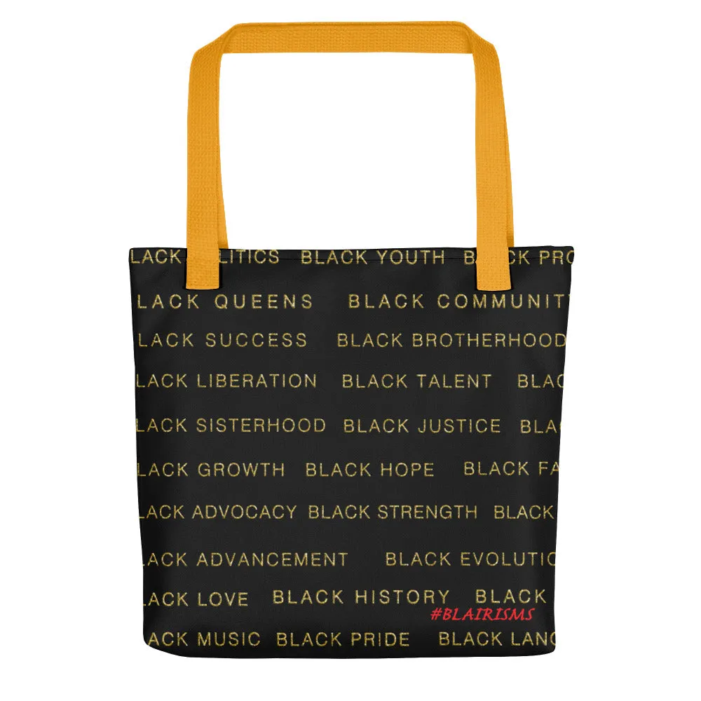 BLACK & GOLD BLACK MAGIC Tote bag