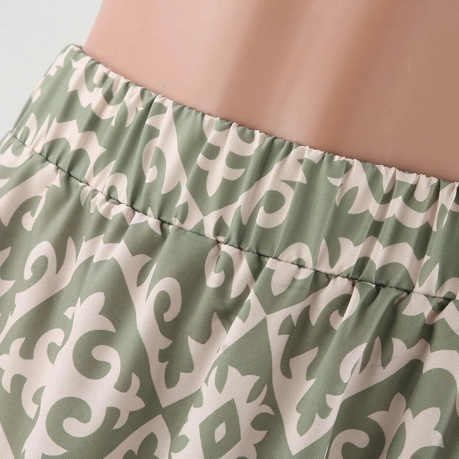 Boho Maxi Skirts Womens Summer Lightweight Fashion High Waist Pleated Skirt Midi Swing Skirt with Pockets A Line