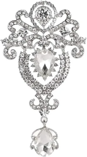 Brooch Brooch Pins, Women St Patrck Day Brooch Ladies Crystal Trophy Diamond Crown Jewelry Brooch Coat Luxury Full Brooch Ever Brooch