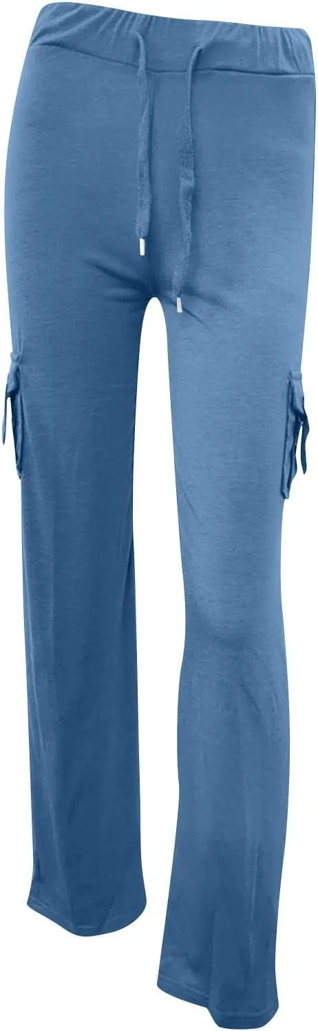 Cargo Pants Women Wide Leg Yoga Pants Multiple Pockets Cargo Pants Workout Athletic Pants Baggy Y2k Pants Plus Size
