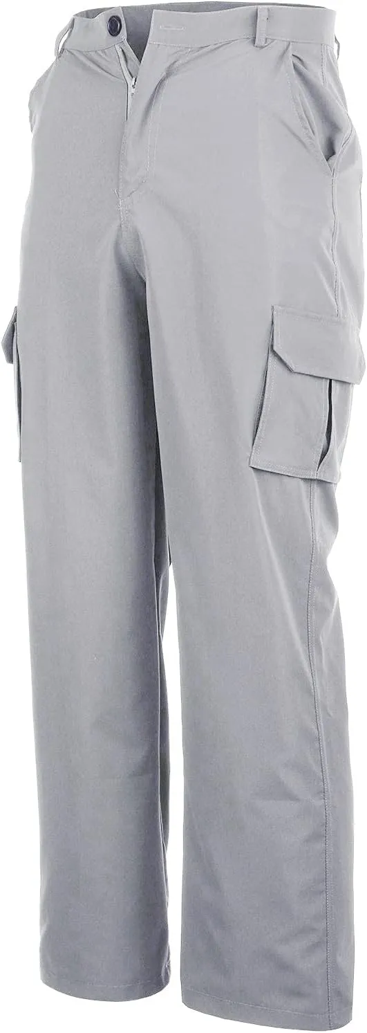 Cargo Work Pants for Men 6 Pocket Work Pants Trousers Men's Pants Cotton Athletic Pants