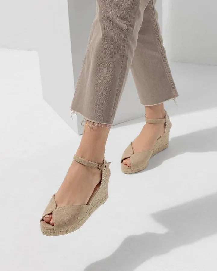 Castañer espadrille Bianca Sand