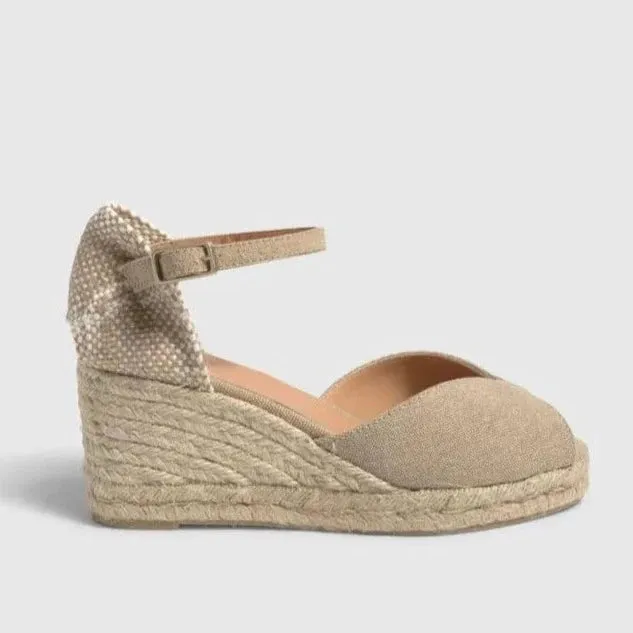 Castañer espadrille Bianca Sand