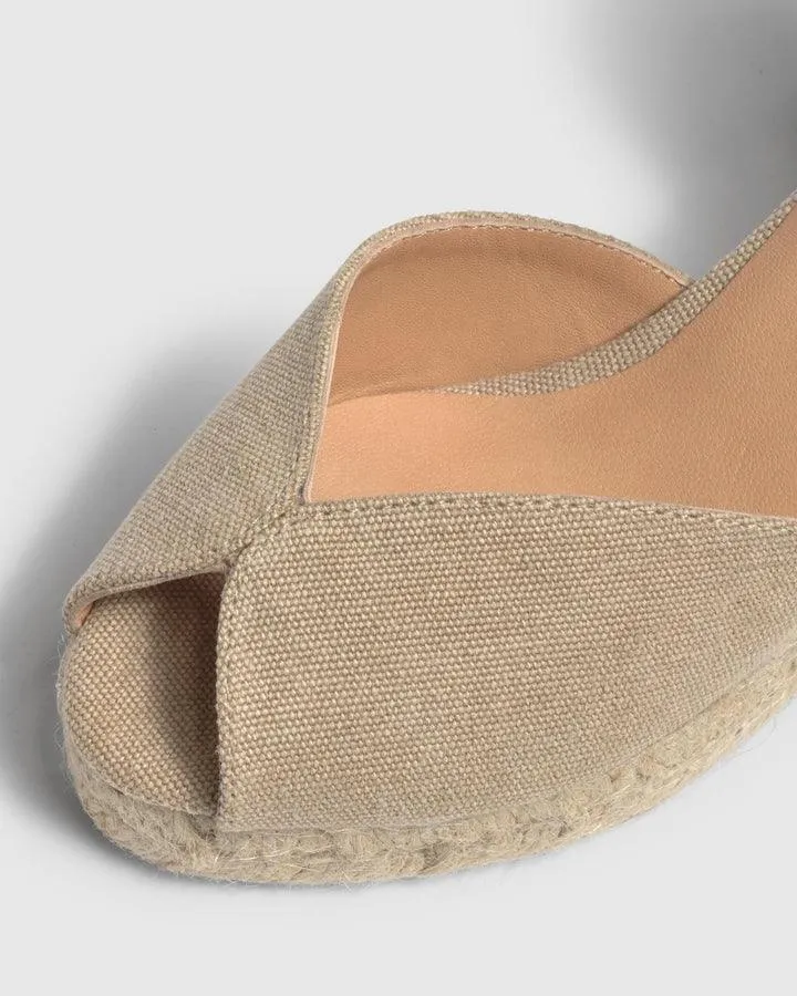 Castañer espadrille Bianca Sand