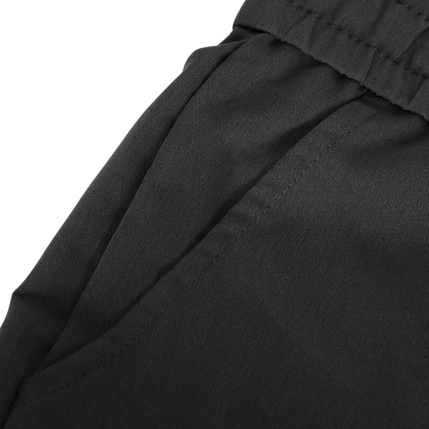 Casual Pants for Men Stretch Dress Pants Khaki Slim Fit Pants Solid Drawstring Waist Pants Golf Pants with Pockets