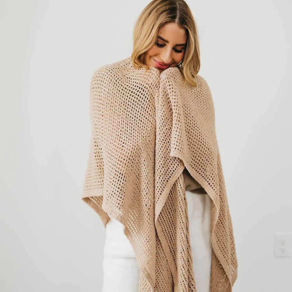 Cece Crochet Poncho