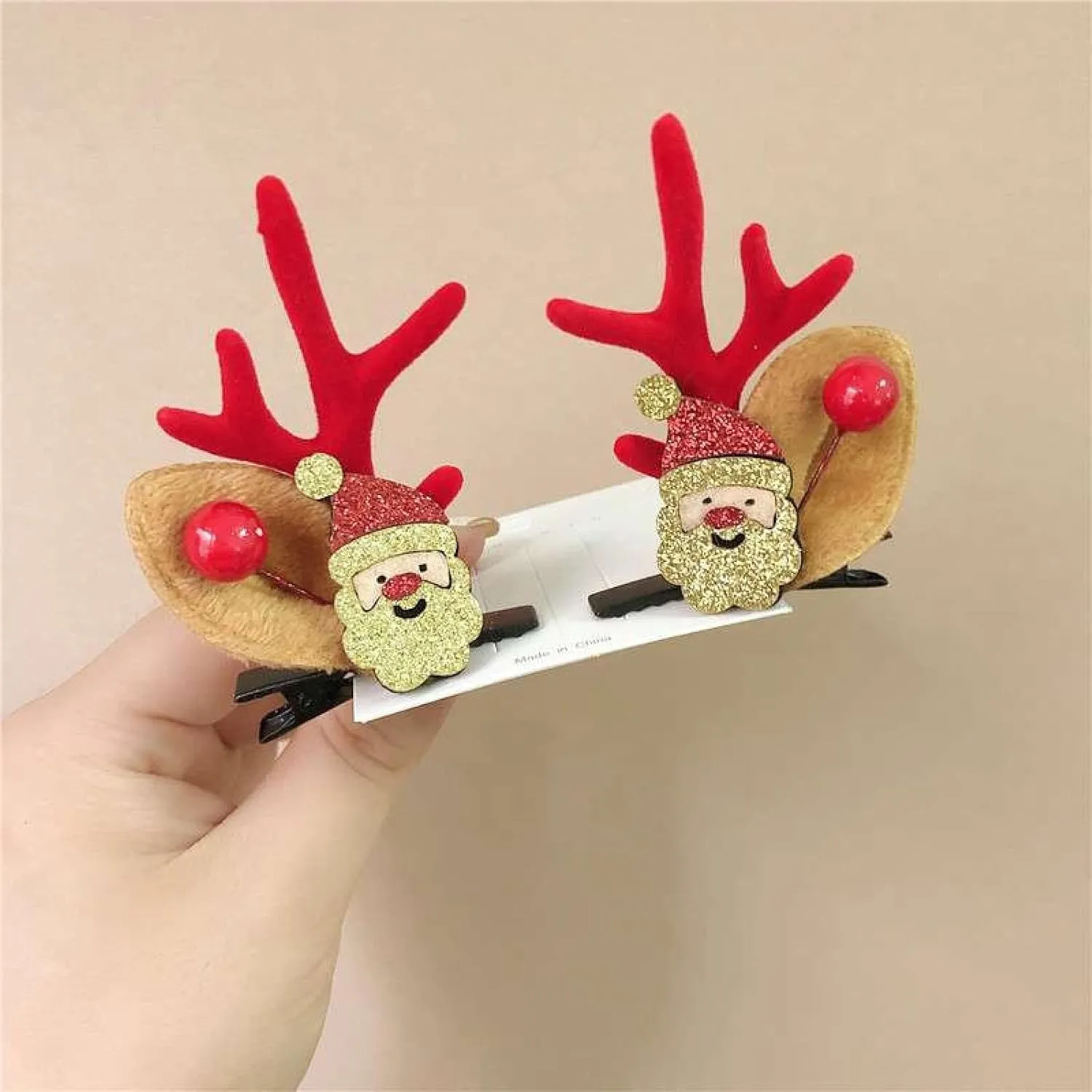 Christmas hairpins, antler headbands, elk headbands, Christmas dressups, headbands, hair clips,