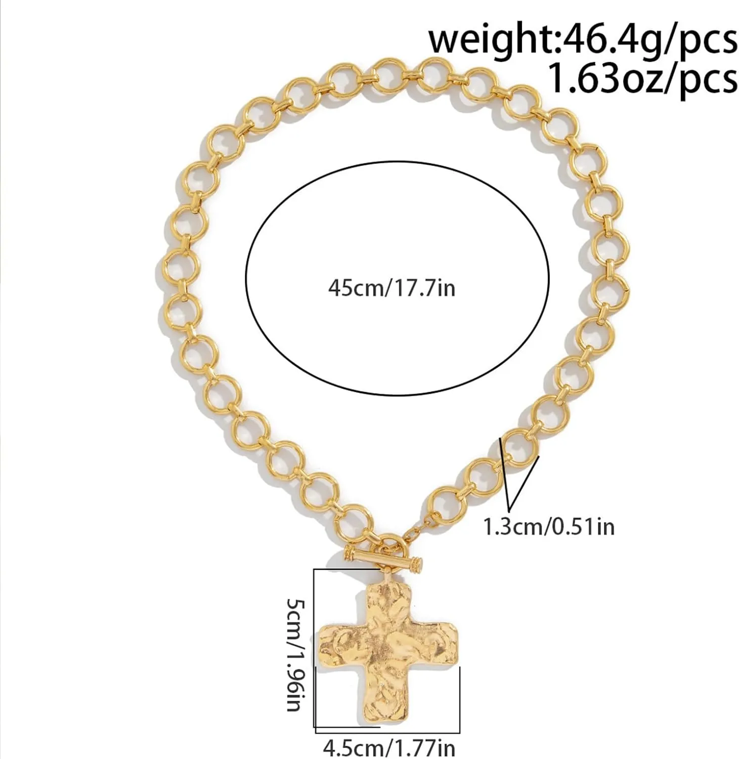 Chunky Gold Heart Necklaces for Women Gold Chunky Cross Necklace Dainty Gold Coin Sun Pendant Necklace Puffy Heart Necklace Cuban Link Necklace OT Buckle Necklace Metal Disc Charm Necklace Gold Statement Jewelry