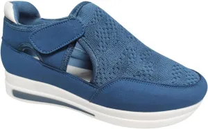 Chunky Sneakers for Women Y2K Walking Shoes Women Arch Support Slip On White Canvas Tennis Shoes for Women Size 9 1/2 W Women's Sneakers Wide Tenis para Mujer De Trabajo Antideslizantes
