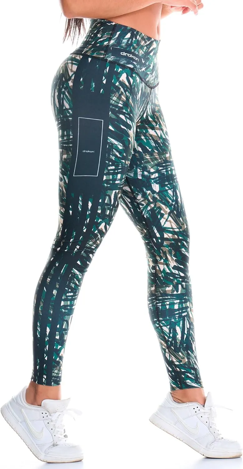Colombian Workout high Waisted Leggings for Women | Compression Tight Crossfit Yoga Pants Many Styles