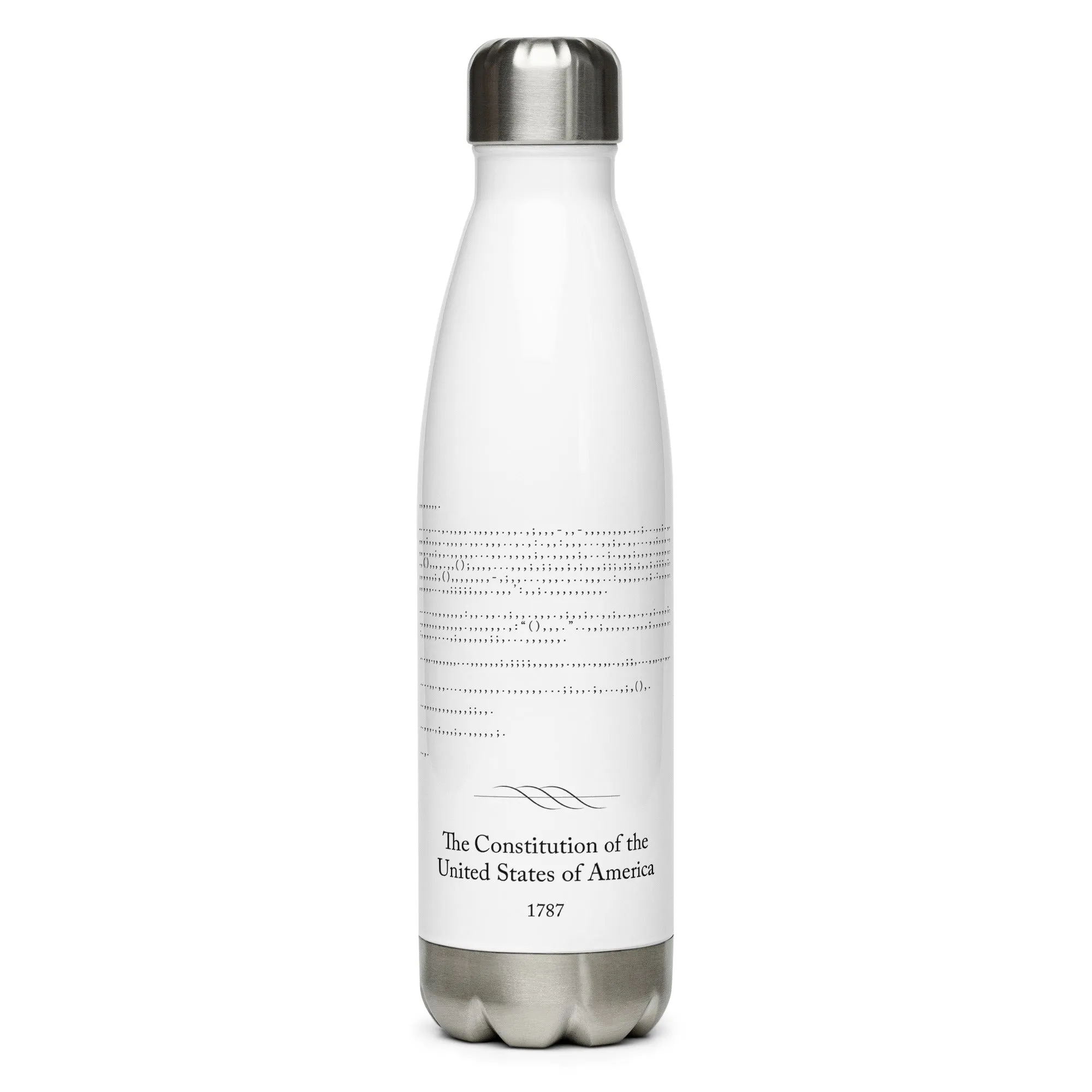Constitution - Stainless Steel Water Bottle
