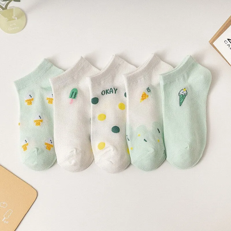 Cotton Socks Pack (5 pairs)