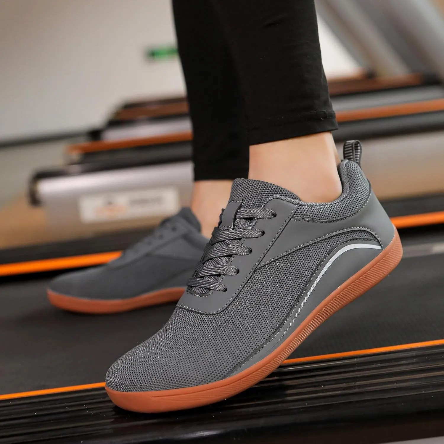 Couple Mesh Sports Casual Shoes Breathable Flat Bottom Lightweight Plus Size Comfortable Walking Mens Sneaker Socks