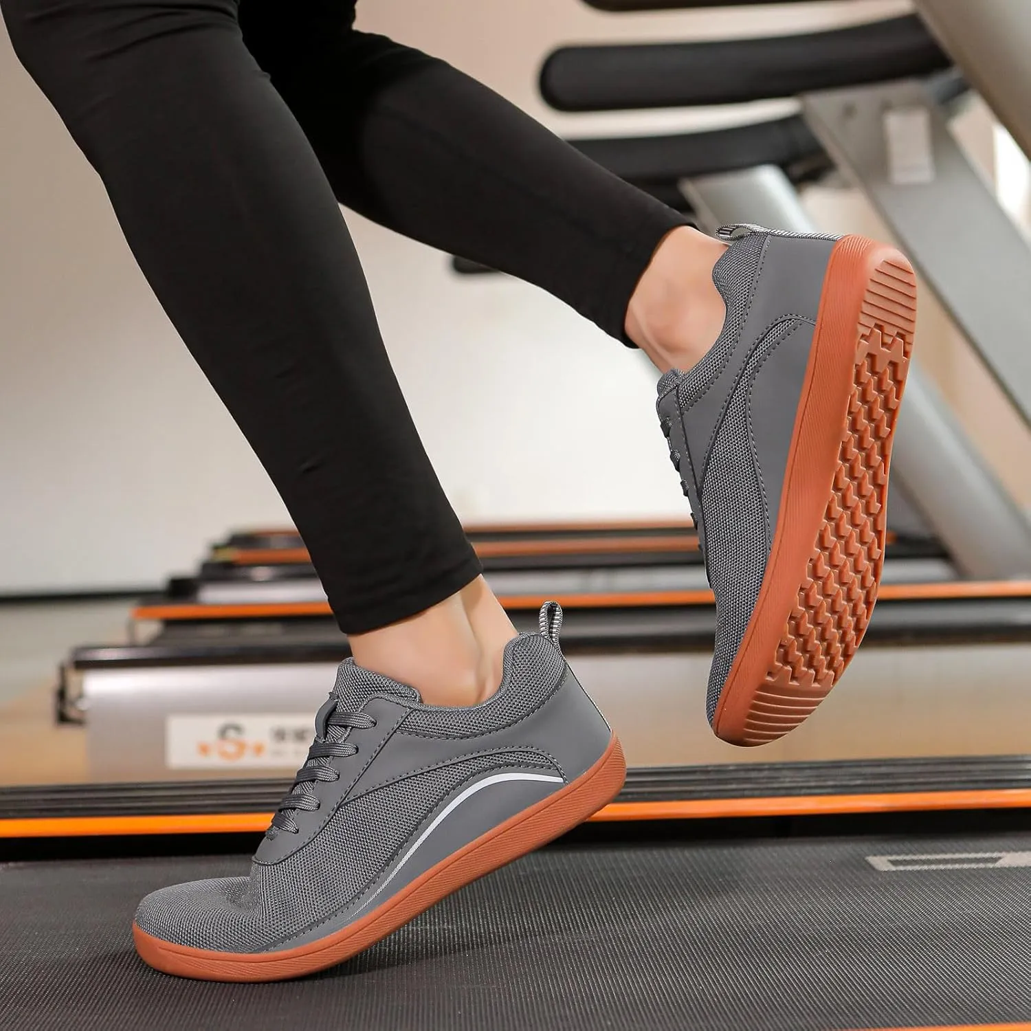 Couple Mesh Sports Casual Shoes Breathable Flat Bottom Lightweight Plus Size Comfortable Walking Mens Sneaker Socks