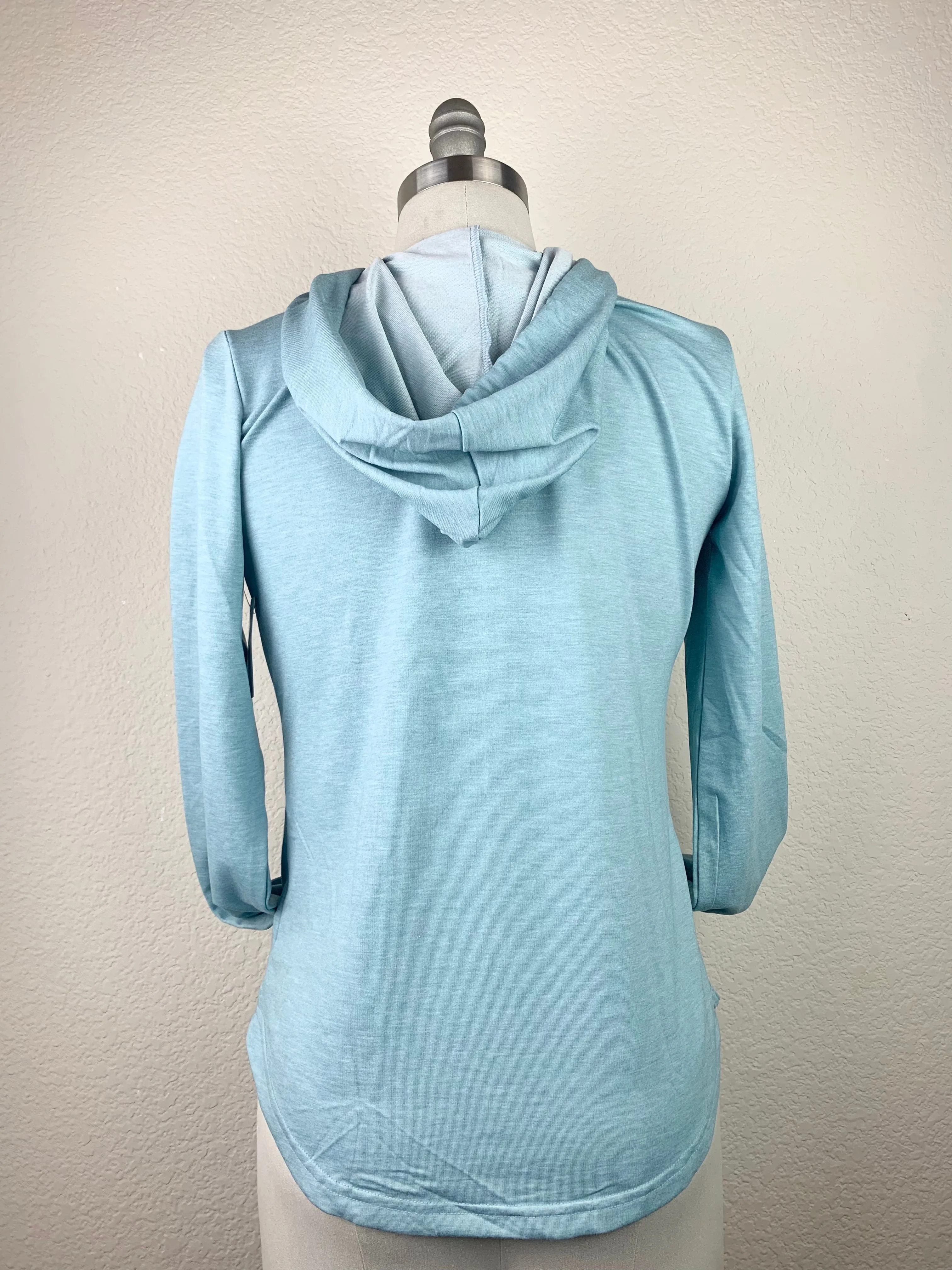 CR Dusty Blue Lightweight Full Zip