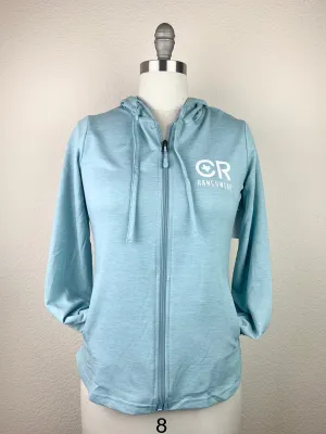 CR Dusty Blue Lightweight Full Zip