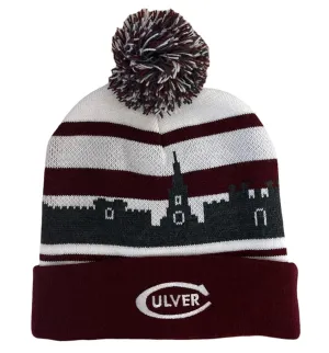 Culver Skyline Beanie with Pom