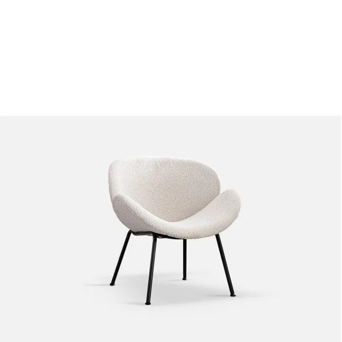 Davis Chair - Eggshell Boucle
