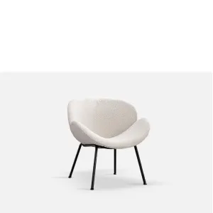 Davis Chair - Eggshell Boucle