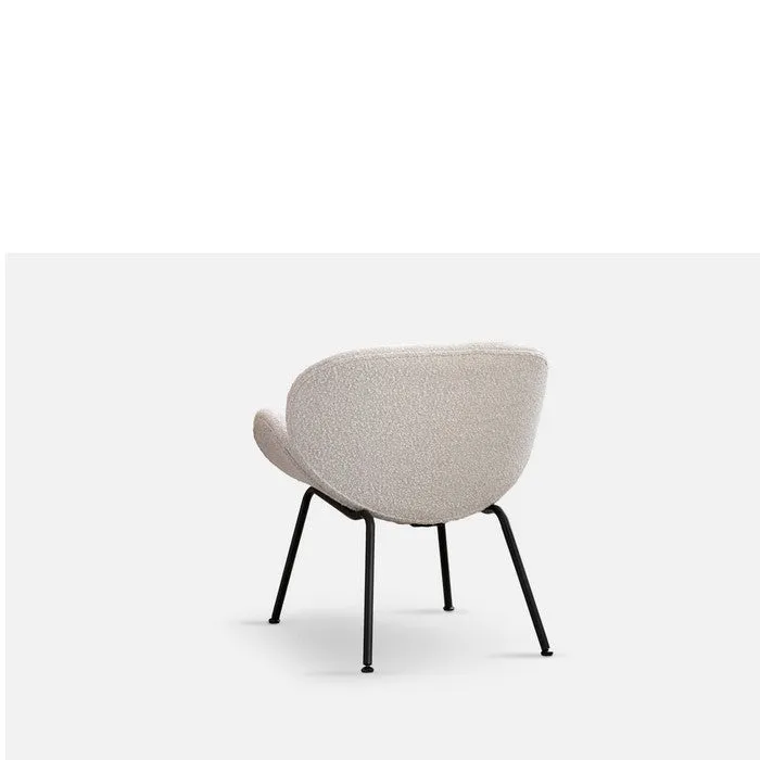 Davis Chair - Eggshell Boucle