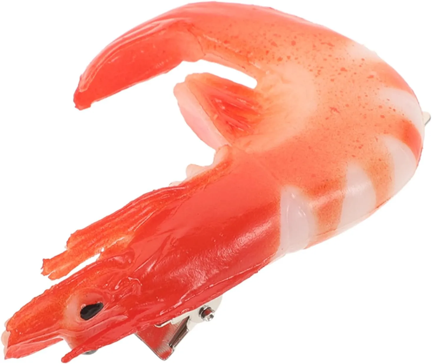 DECHOUS Realistic Shrimp Hair Clip Cute Shrimp Barrette for Women Lightweight and Comfortable Styling Tool High Simulation Design for Everyday Use and Special Occasions