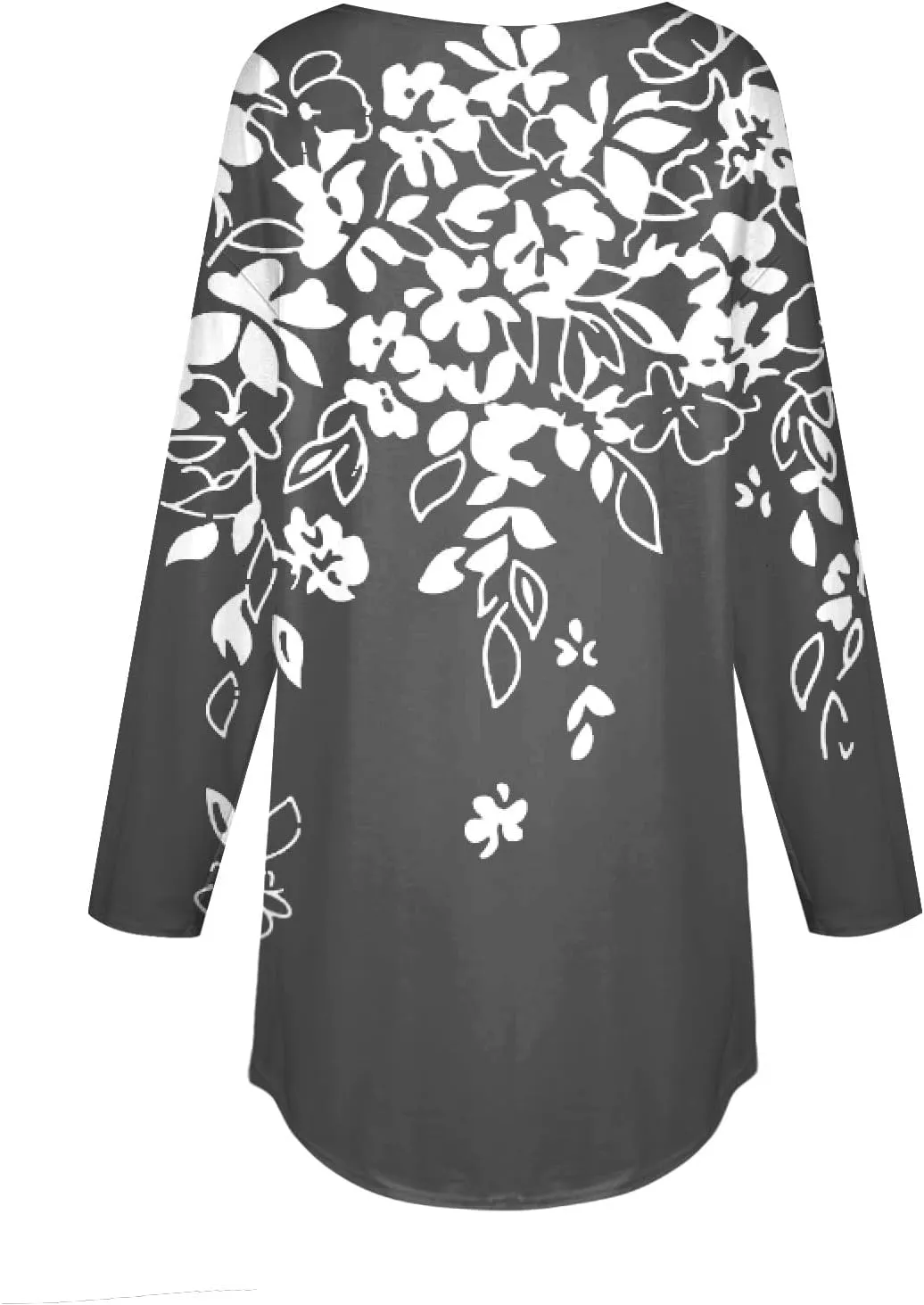 DuDubaby Blouses for Women Dressy Casual Long Sleeve Tops Sports Fan Striped Print Round Neck Shirts Soft Office Sweatshirt