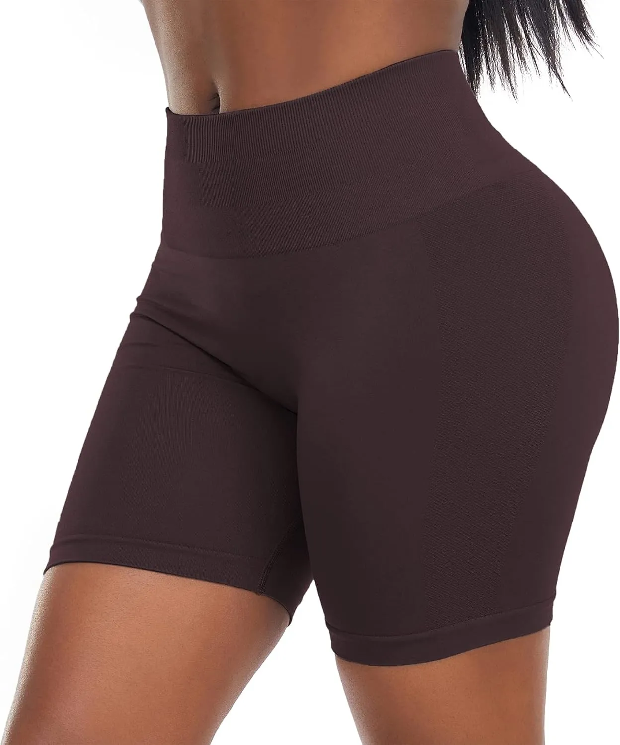 Durio Womens Gym Shorts High Waist Compression Shorts for Women Tummy Control Workout Shorts Womens Bike Shorts Scrunch Butt