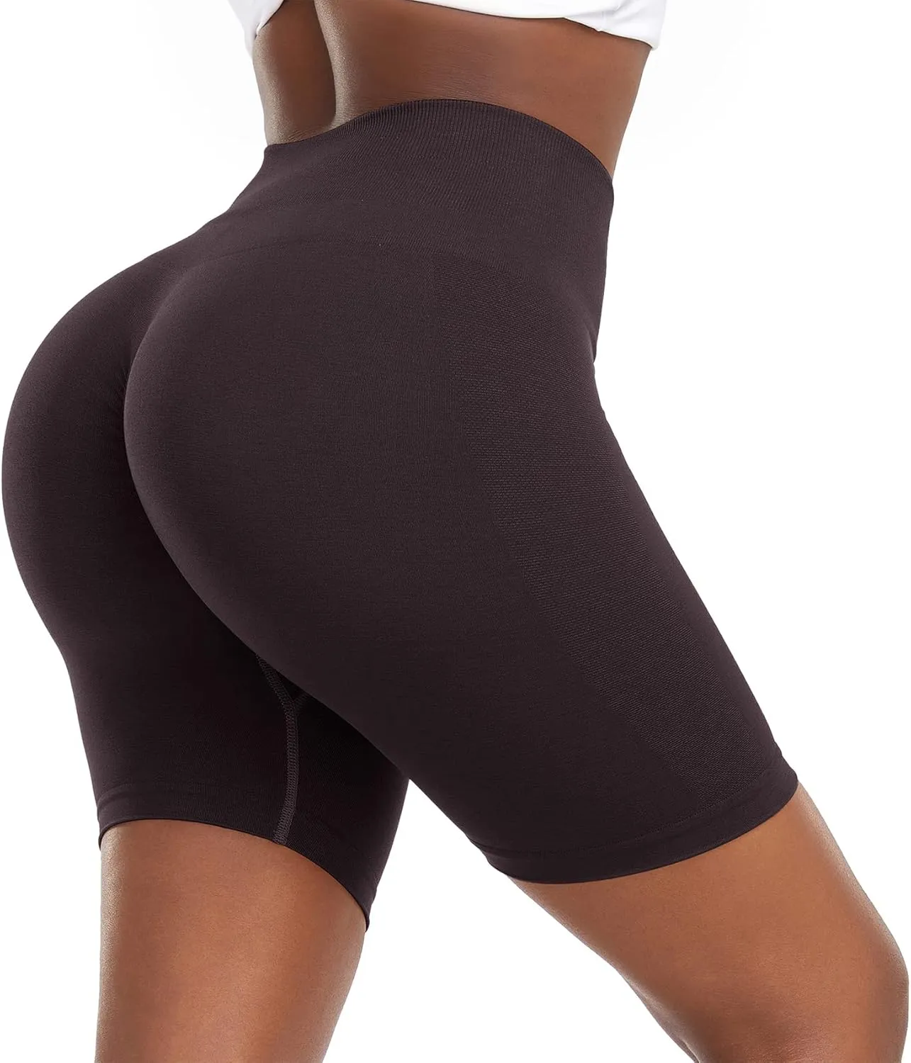 Durio Womens Gym Shorts High Waist Compression Shorts for Women Tummy Control Workout Shorts Womens Bike Shorts Scrunch Butt