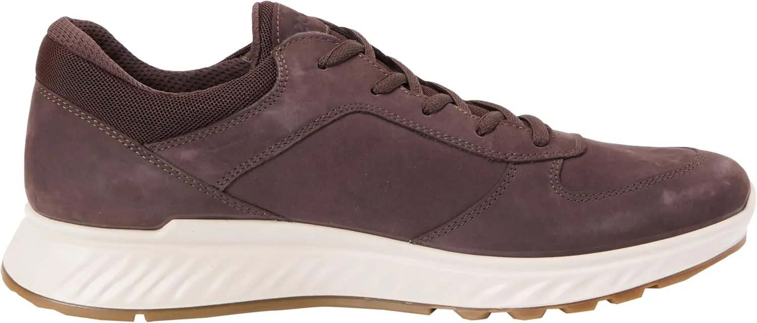 ECCO Mens Exostride Low GTX Leather Trainers