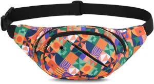Fanny Packs for Women Fashion Crossbody Belt Bag Waist Packs for Running Casual Travel Hiking (Orange)