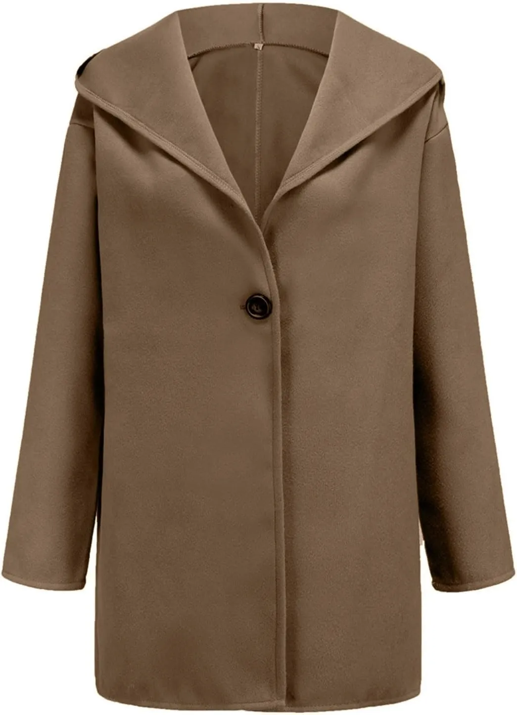 Flannel Jackets for Women Sherpa Fleece Lapel Loose Cardigan Button Down Jackets Winter Warm Outwear with Pockets