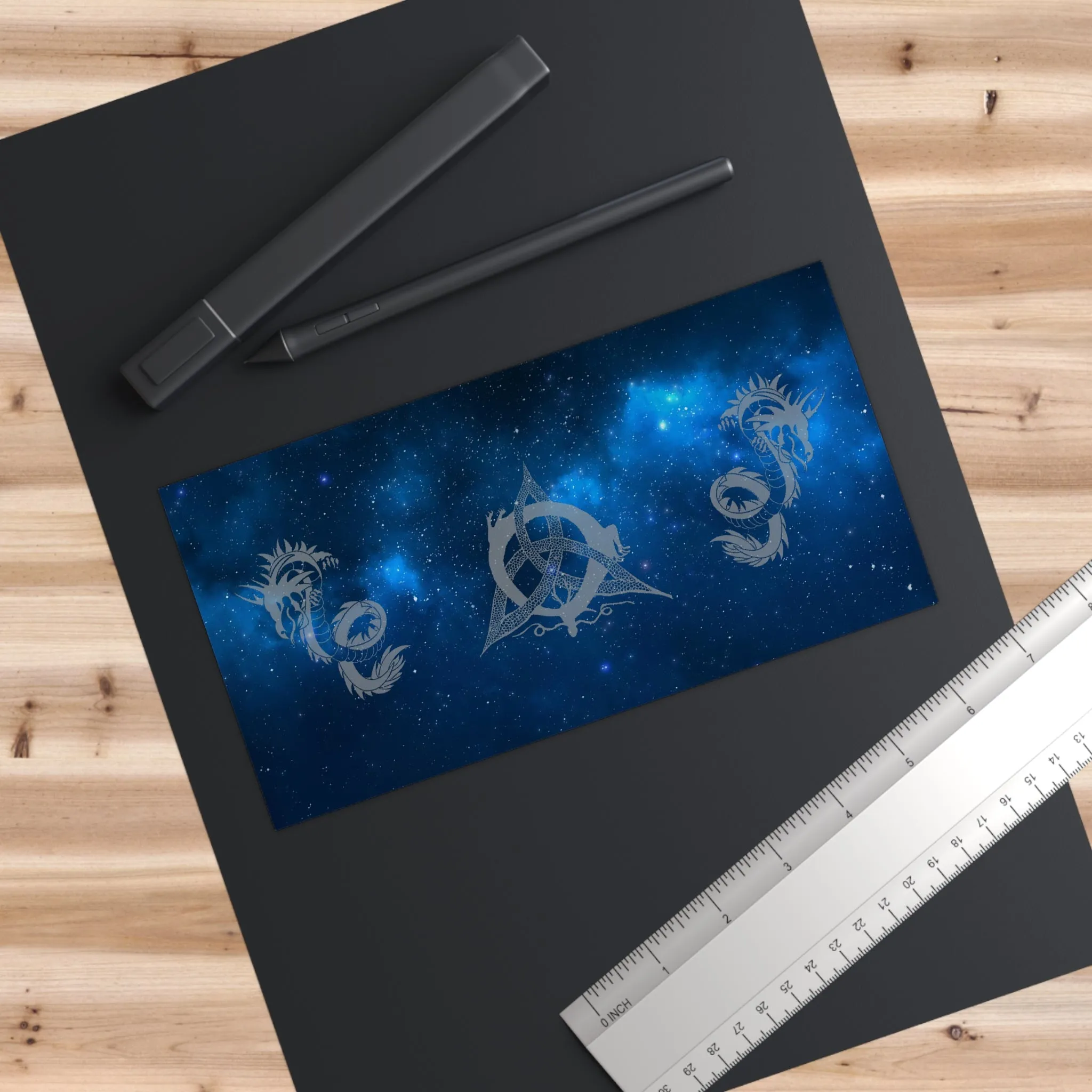 Galactic Dragon Bumper Stickers