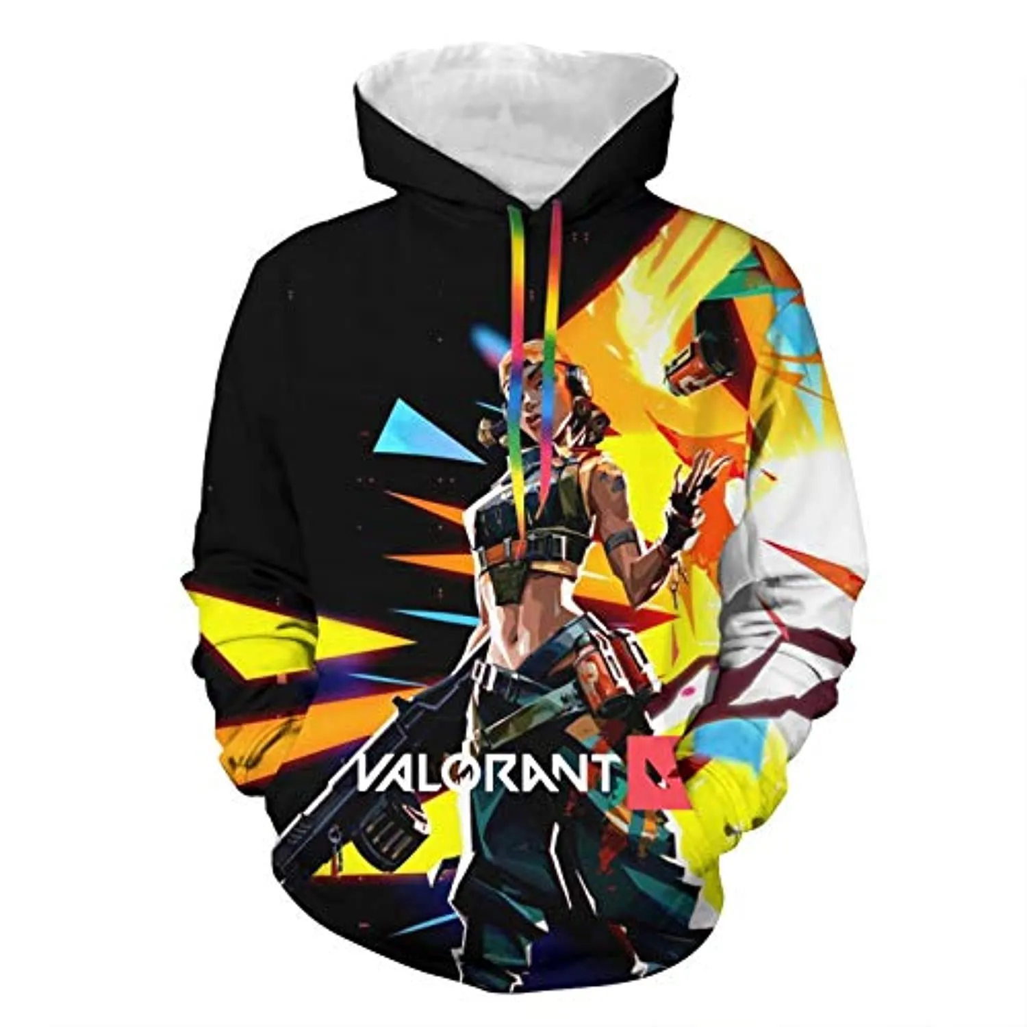 Game Valorant Hoodies - Raze 3D Unisex Hooded Pullover Sweatshirt