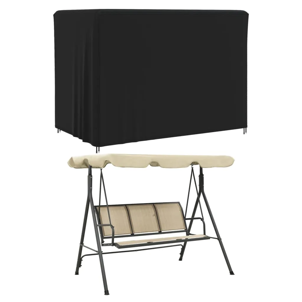 Garden Swing Covers 2 pcs 220x150x150 cm 420D Oxford Fabric