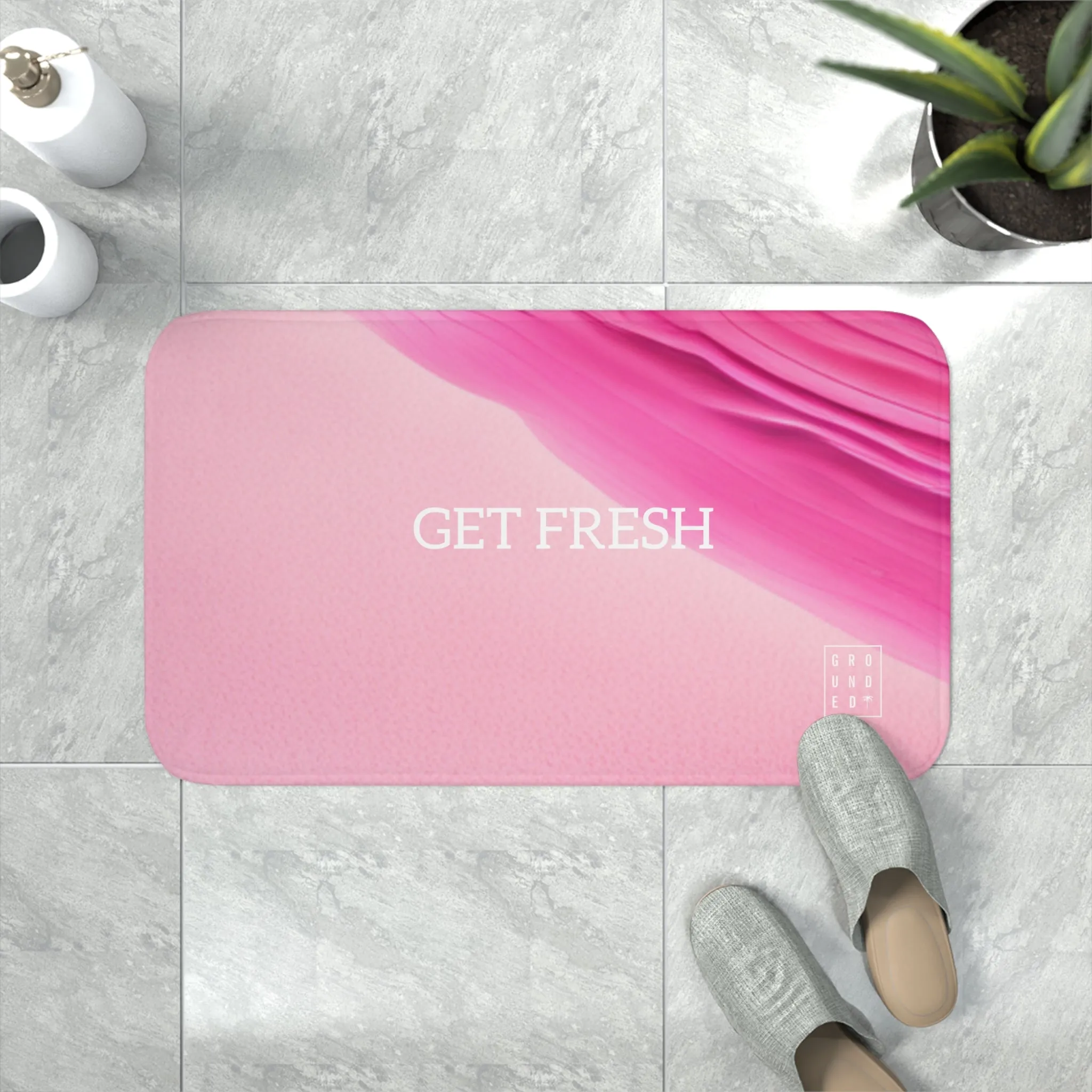 GET FRESH Memory Foam Bath Mat
