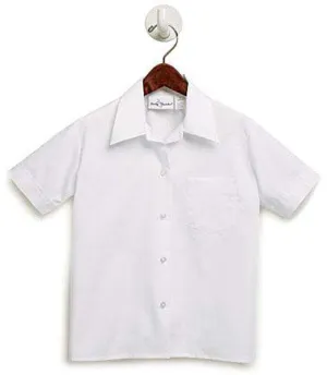 Girls And  Ladies Pointed Collar Uniform Blouse