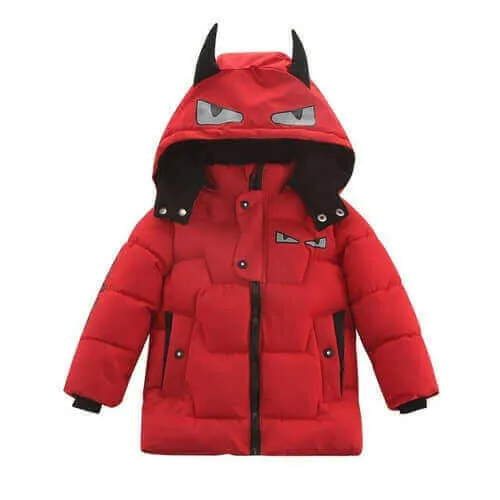 Girls Winter Outerwear Baby Long Sleeve Heavyweight Warm