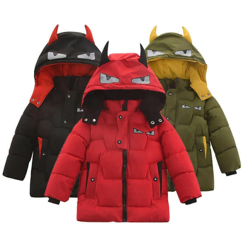 Girls Winter Outerwear Baby Long Sleeve Heavyweight Warm