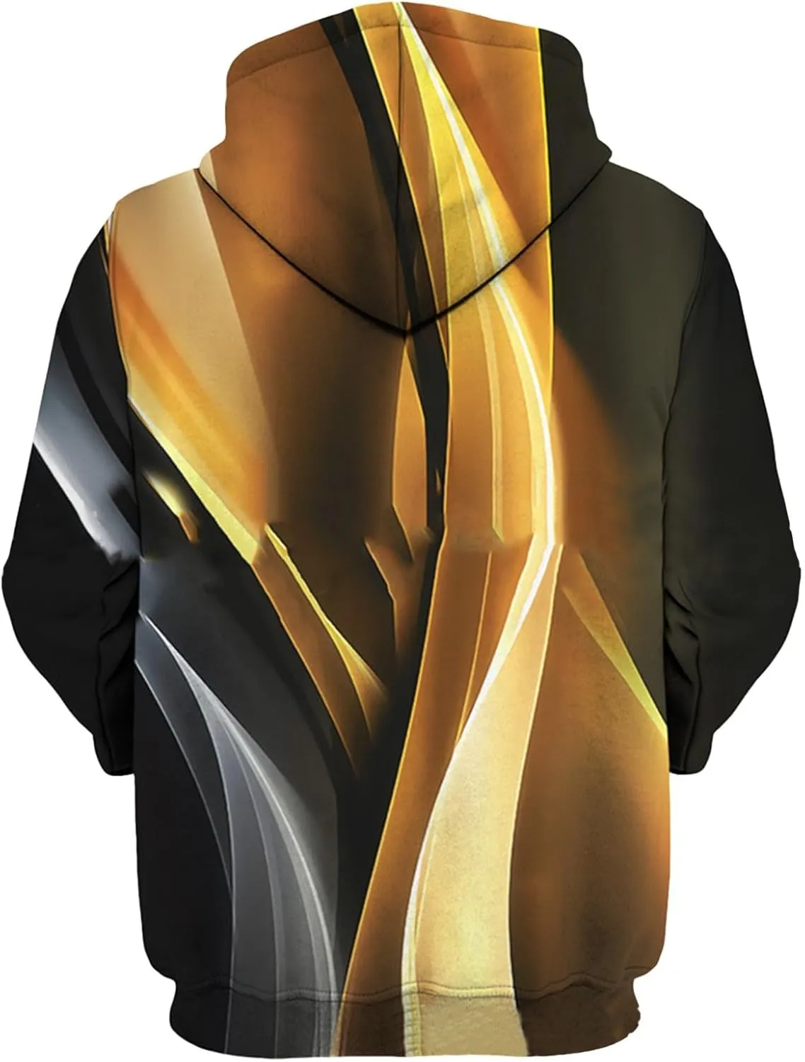 GOFULY Sweatshirt For Mens Graphic Lightweight Fall 3D Print Hoodie Long Sleeve Pullover Winter Drawstring Clothe With Pocket