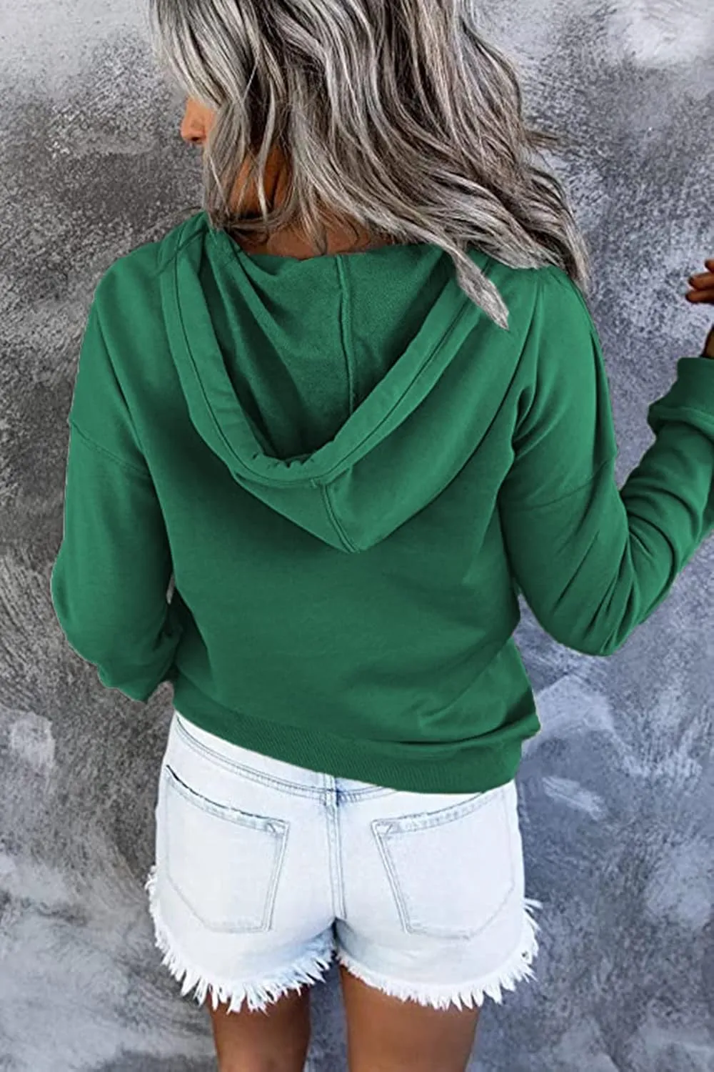 GOLDPKF Womens Sweaters Hoodies Long Sleeve Sweatshirts Woman Clothing Tops