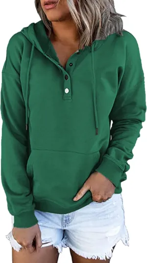 GOLDPKF Womens Sweaters Hoodies Long Sleeve Sweatshirts Woman Clothing Tops