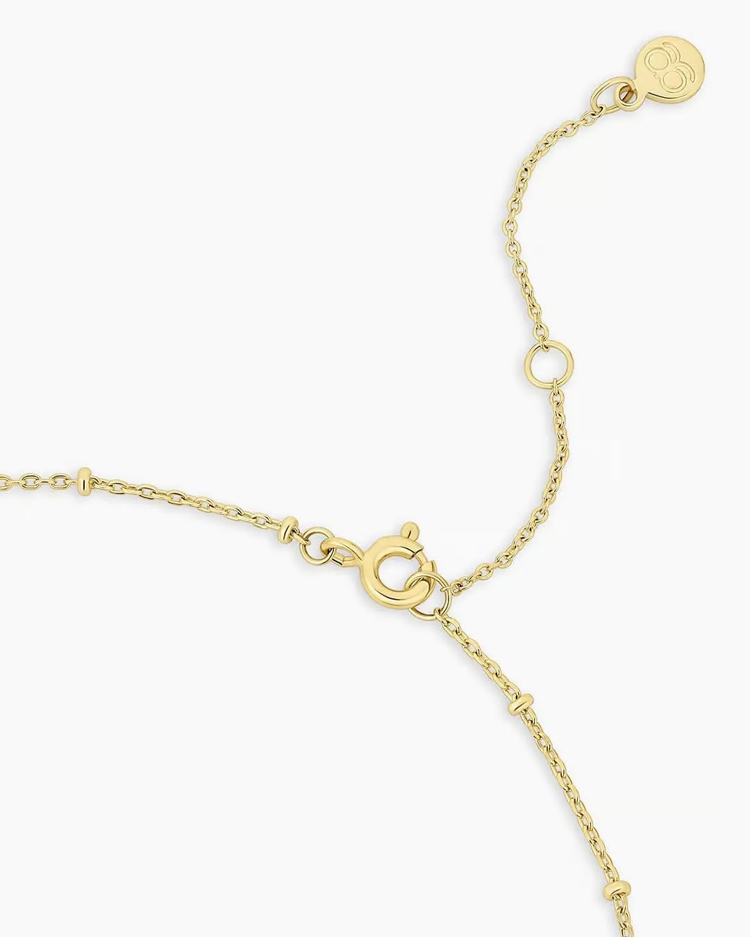 gorjana - Compass Coin Pendant Necklace 3/4 inch - 18k Gold or Silver Plated - Adjustable 17-19 inch Chain - Spring Ring Closure - Long-Lasting