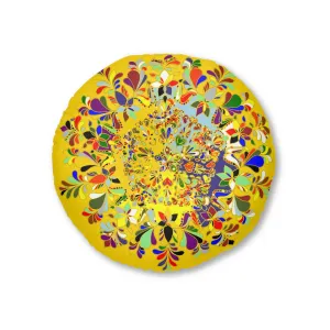 Handmade Mandala Art Tufted Floor Pillow