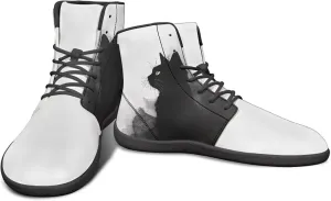 High Top Animal Design Zero-Drop Barefoot Shoes, Wide Toe Shoes for Men - Rubber Sole Running Shoes