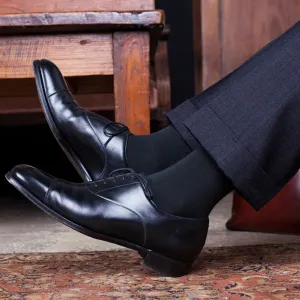 Houndstooth Green Mid-Calf Socks
